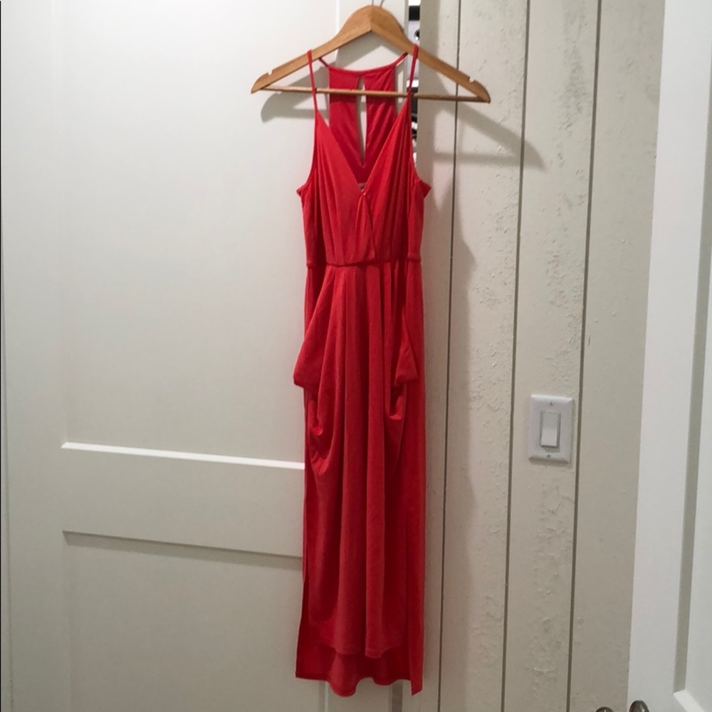 BCBG sexy drape dress